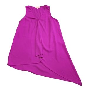 Pink Assymmetric Tank, Size S